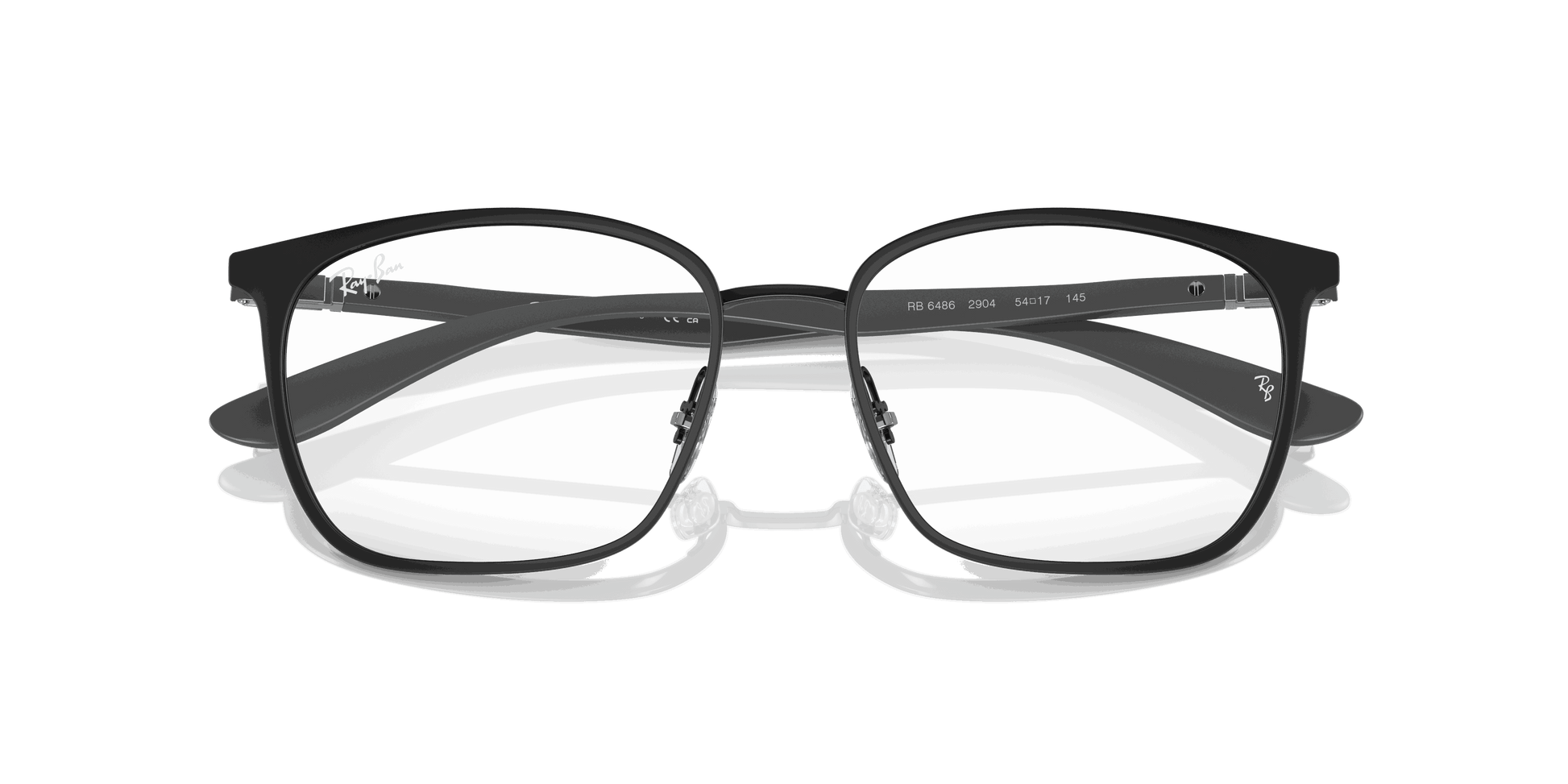[Clear Lenses, Matte Black Frame]