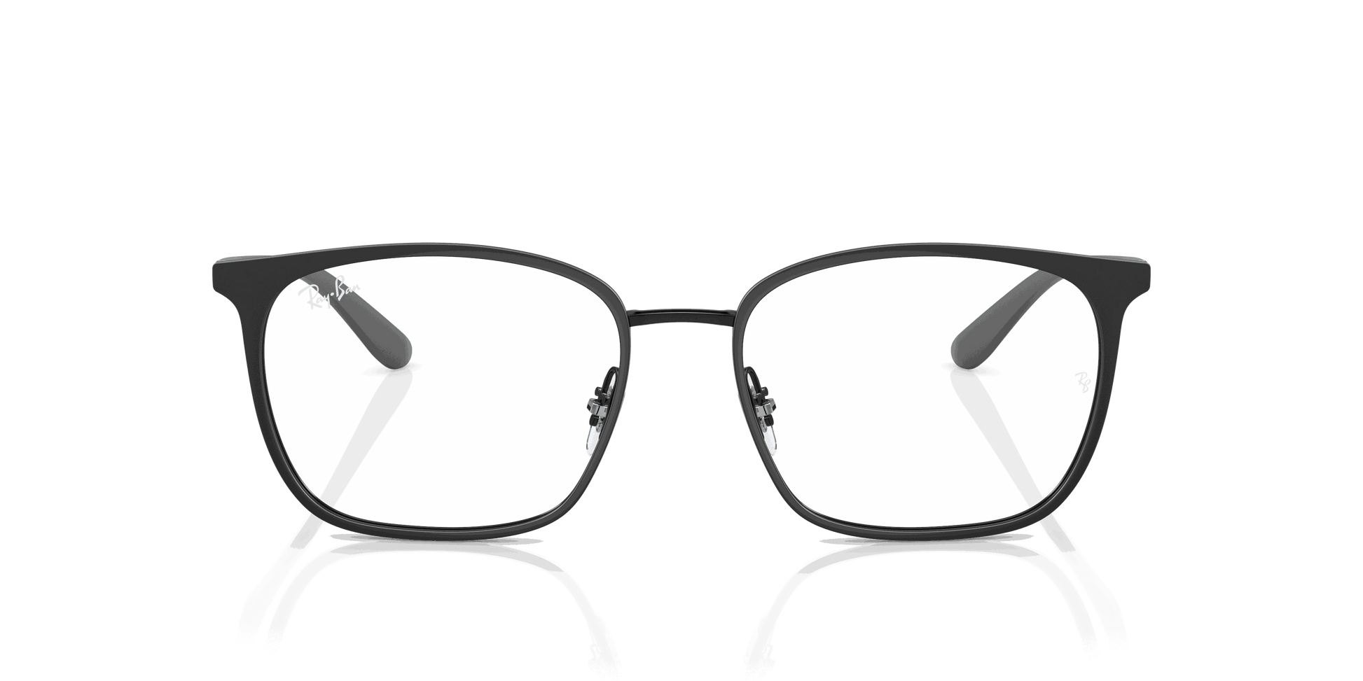 [Clear Lenses, Matte Black Frame]