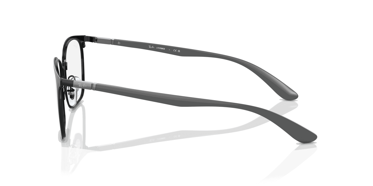 [Clear Lenses, Matte Black Frame]