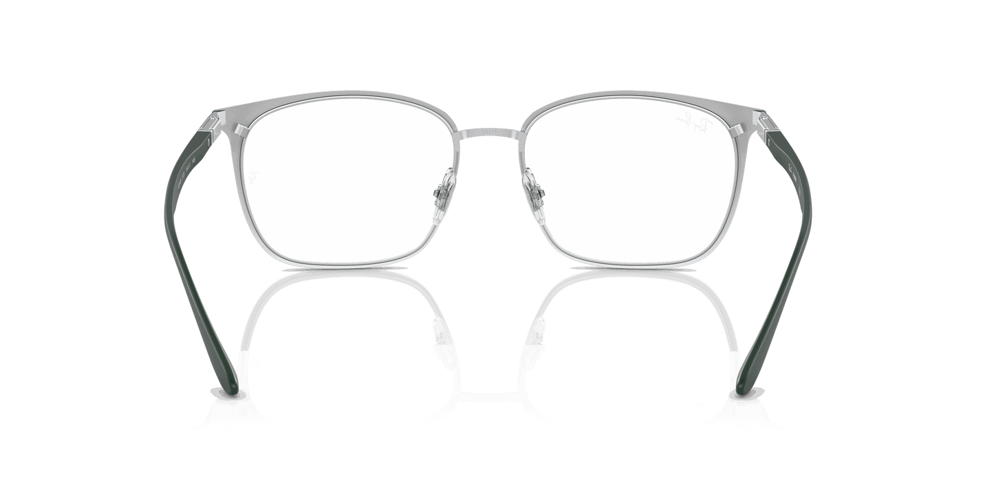 [Clear Lenses, Polished Grey On Silver Frame]
