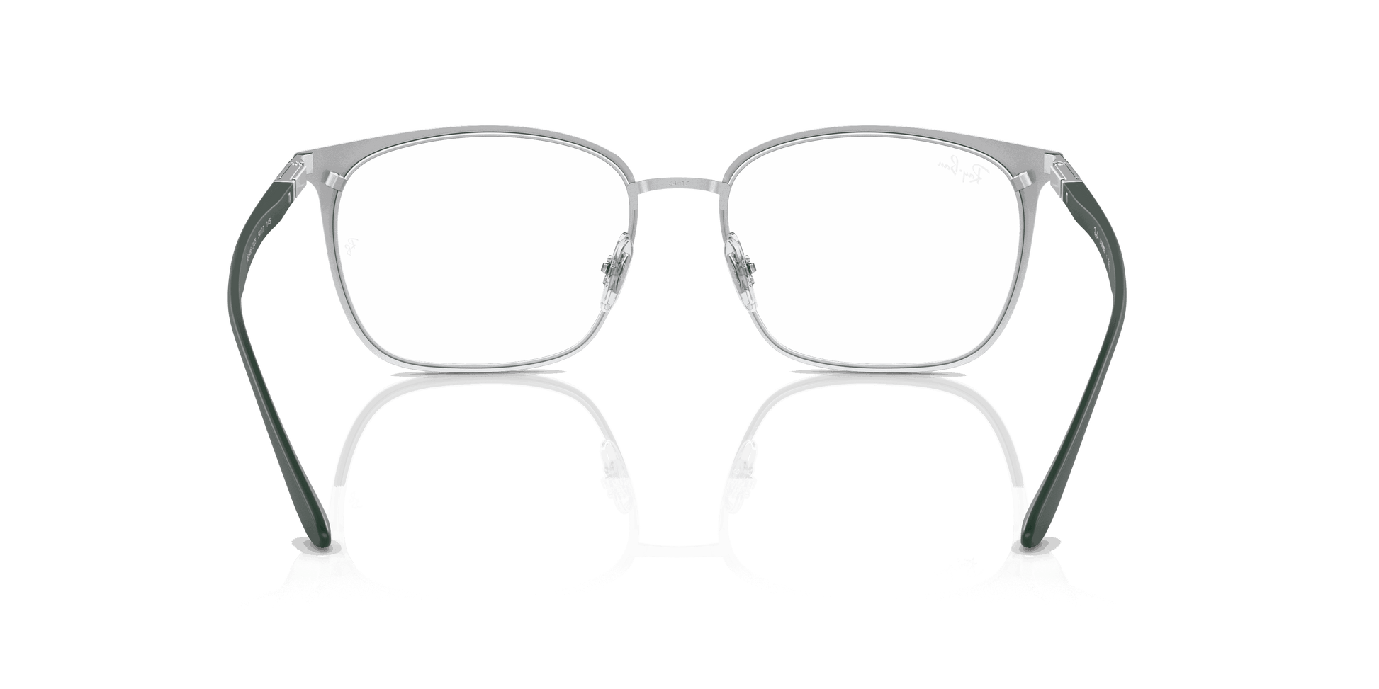 [Clear Lenses, Polished Grey On Silver Frame]