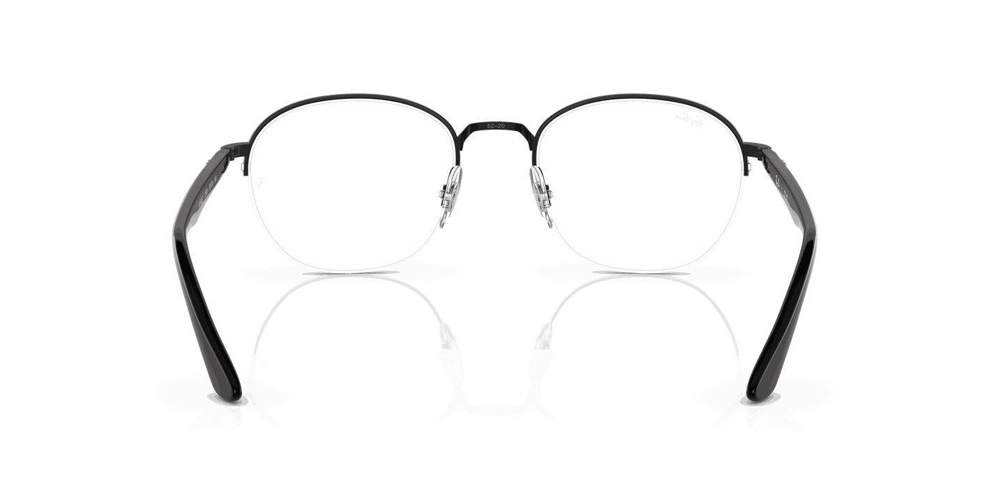 [Clear Lenses, Polished Black Frame]