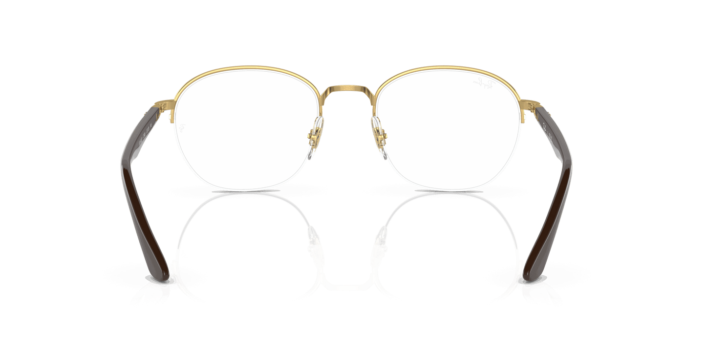 [Clear Lenses, Polished Brown Frame]