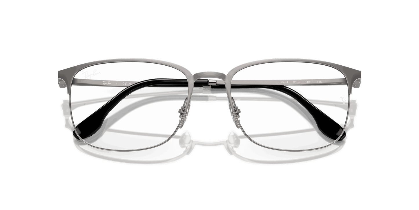 [Clear Lenses, Matte Gunmetal On Gunmetal Frame]