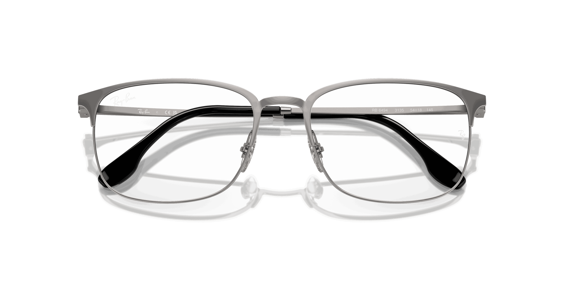 [Clear Lenses, Matte Gunmetal On Gunmetal Frame]