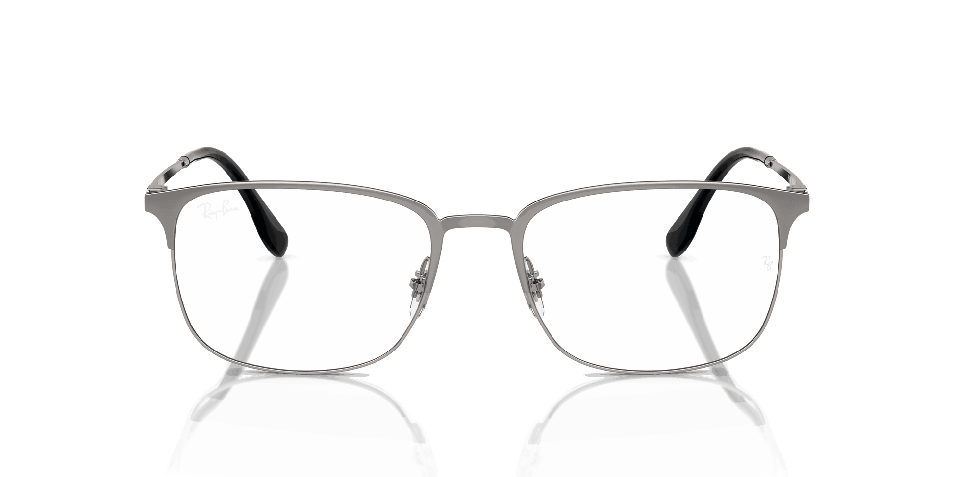 [Clear Lenses, Matte Gunmetal On Gunmetal Frame]