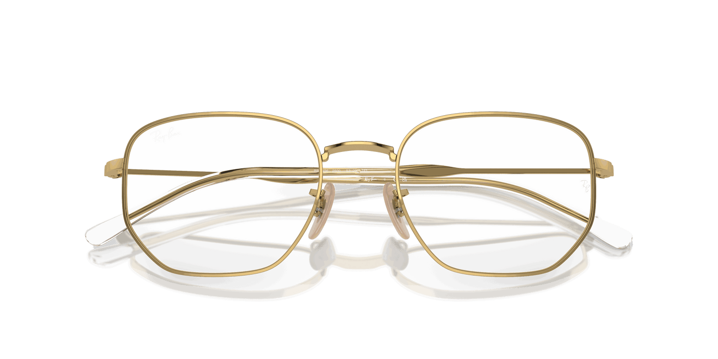 [Clear Lenses, Polished Arista Gold Frame]