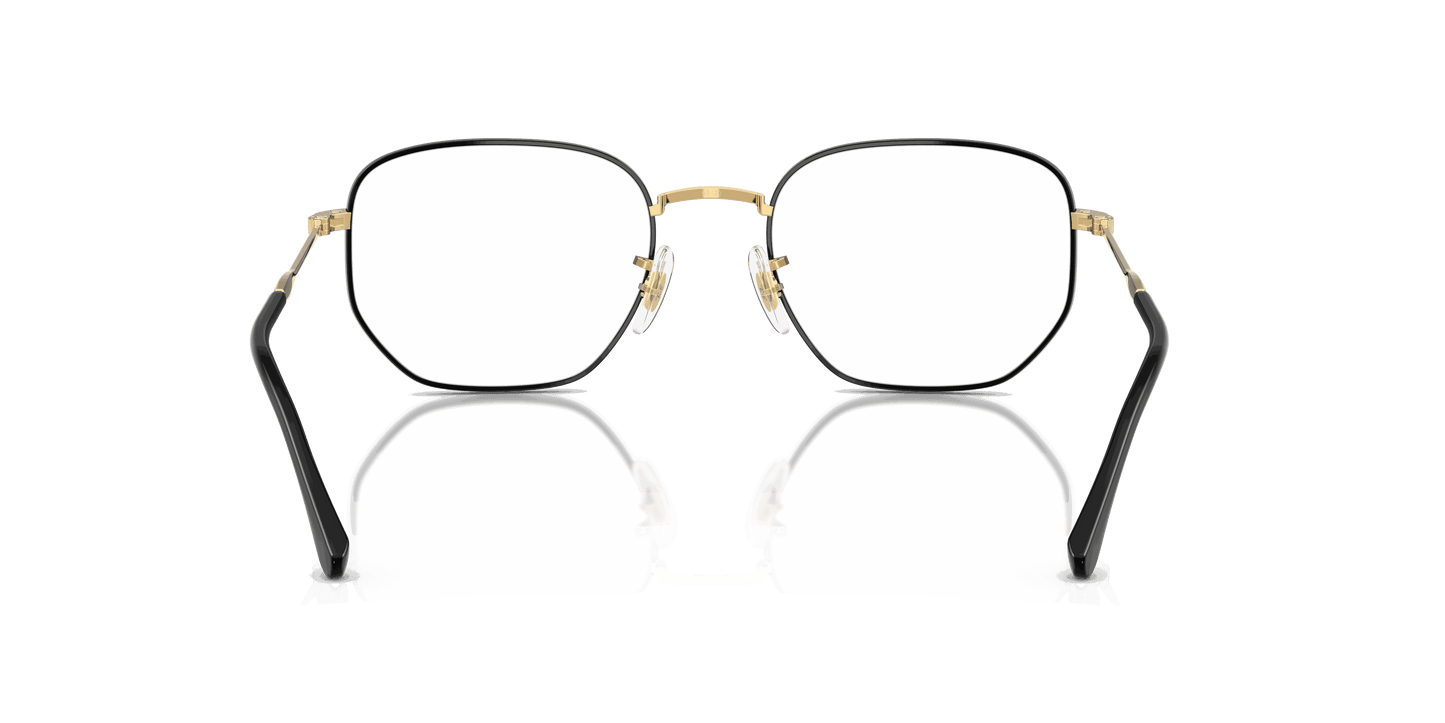 [Clear Lenses, Polished Black On Arista Frame]