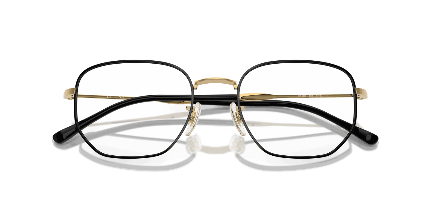 [Clear Lenses, Polished Black On Arista Frame]