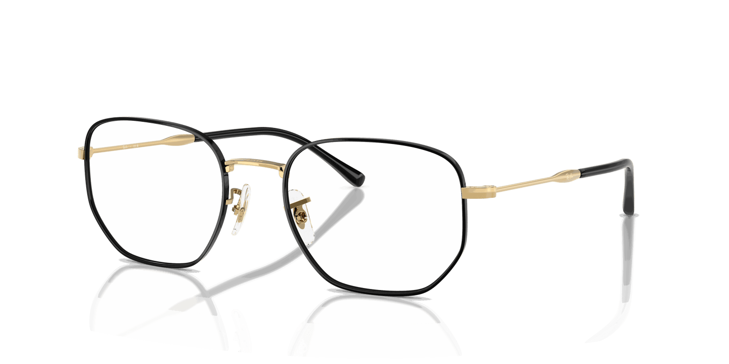 [Clear Lenses, Polished Black On Arista Frame]
