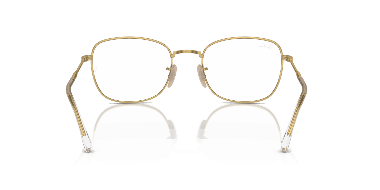 [Clear Lenses, Polished Arista Gold Frame]