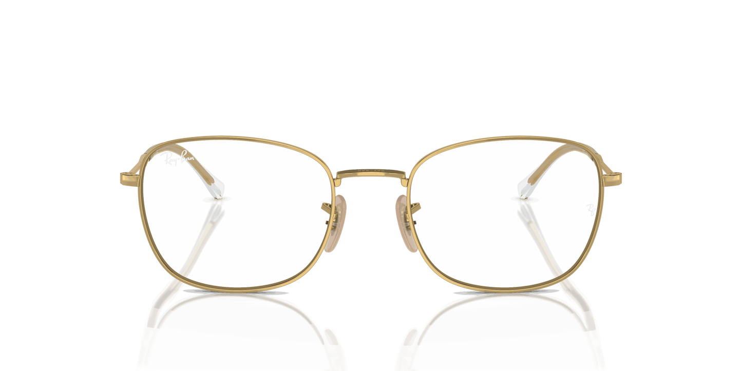 [Clear Lenses, Polished Arista Gold Frame]