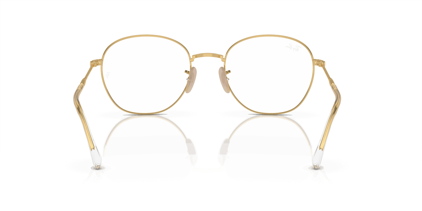 [Demo Lens Lenses, Polished Arista Gold Frame]