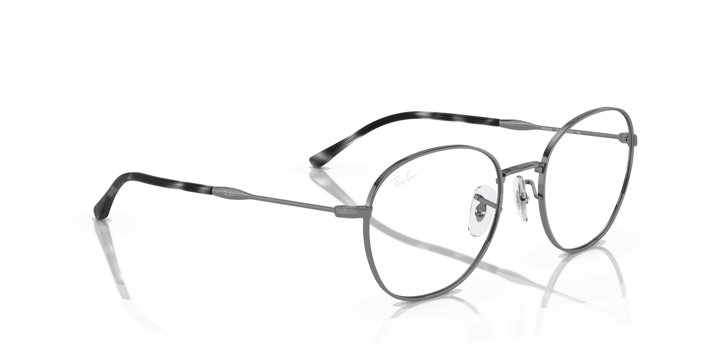 [Demo Lens Lenses, Polished Gunmetal Frame]