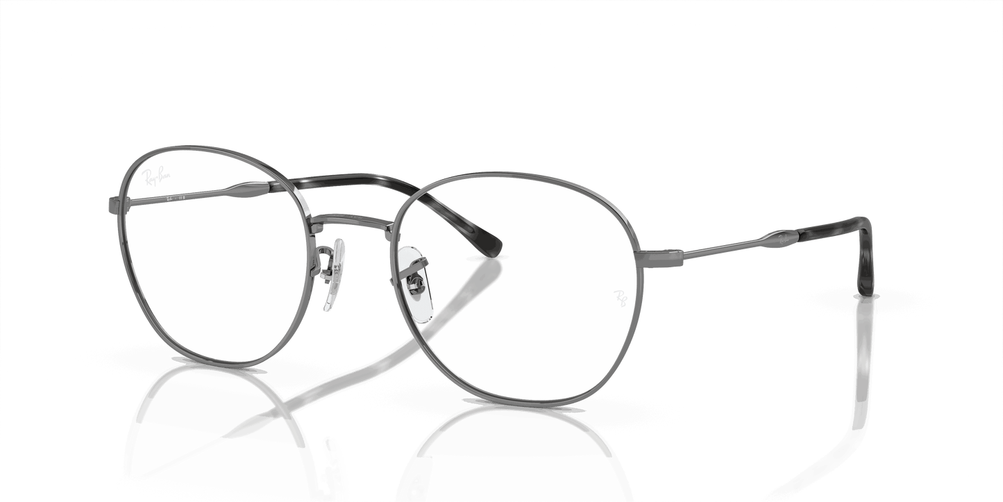 [Demo Lens Lenses, Polished Gunmetal Frame]