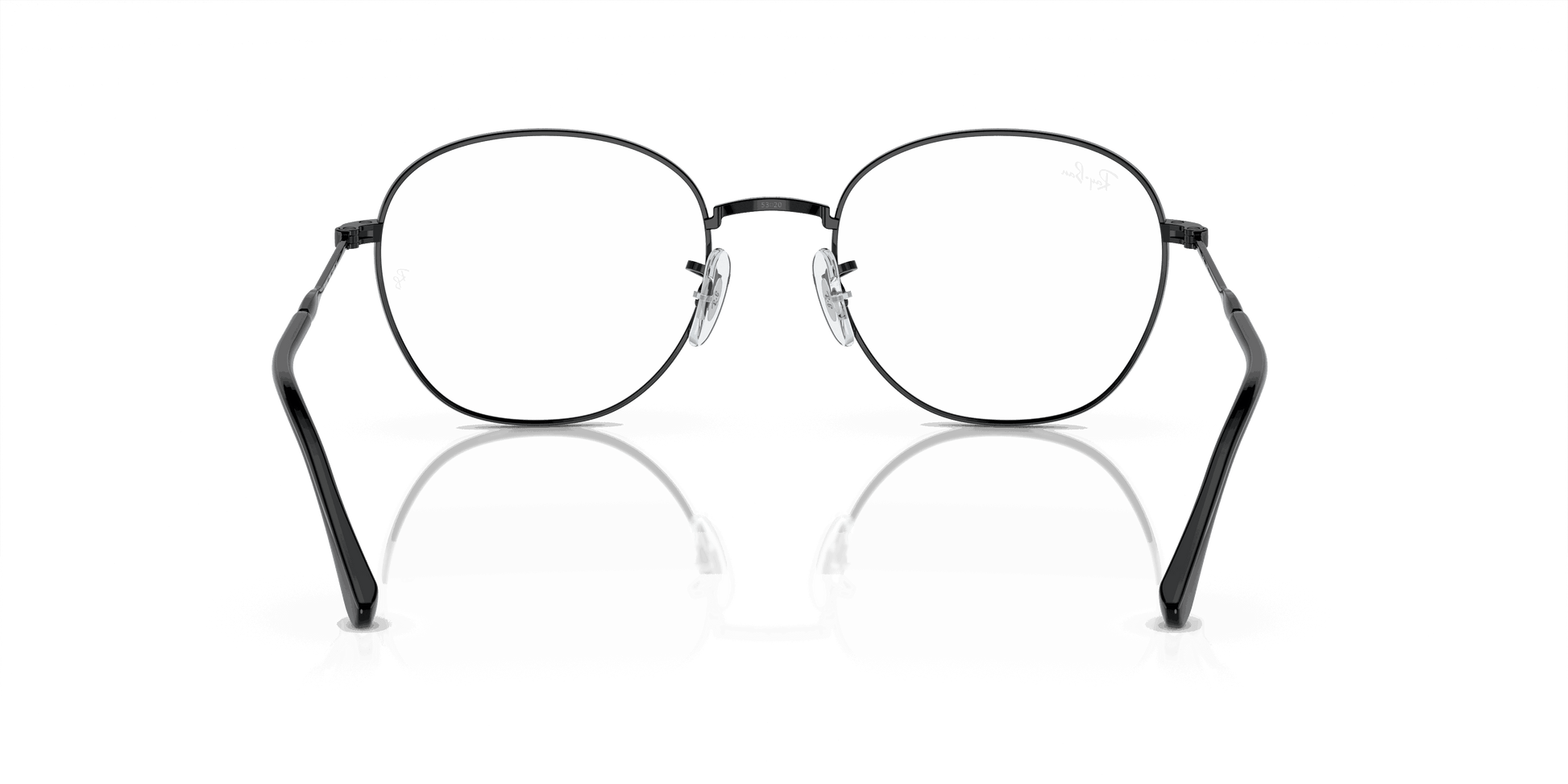 [Demo Lens Lenses, Polished Black Frame]