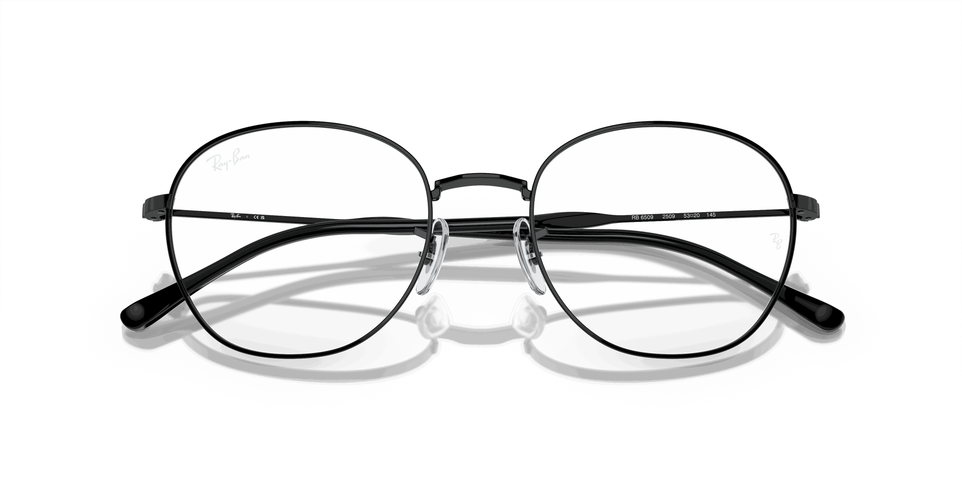 [Demo Lens Lenses, Polished Black Frame]
