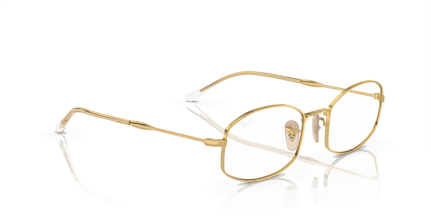 [Clear Lenses, Polished Arista Gold Frame]