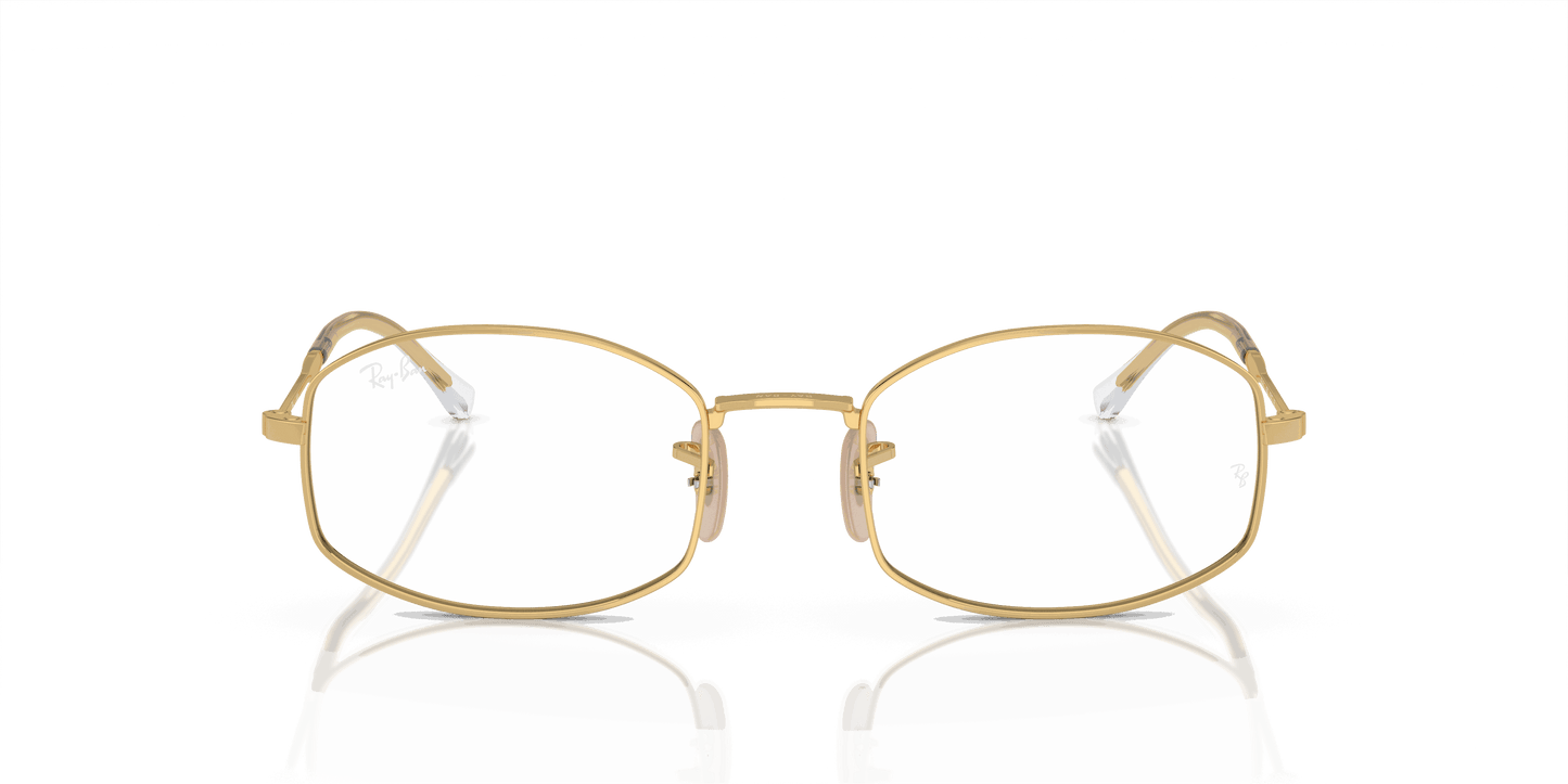 [Clear Lenses, Polished Arista Gold Frame]