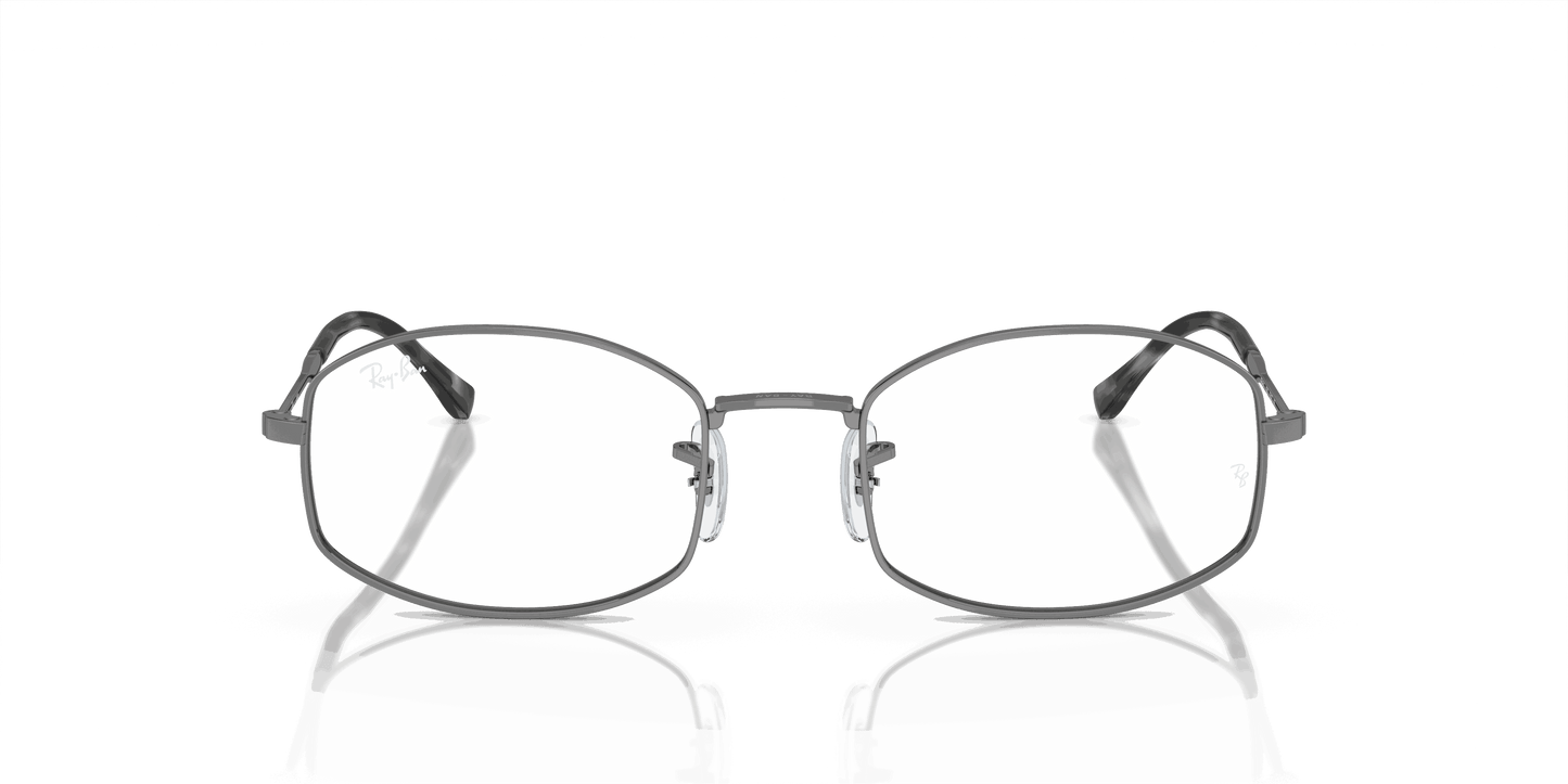 [Clear Lenses, Polished Gunmetal Frame]