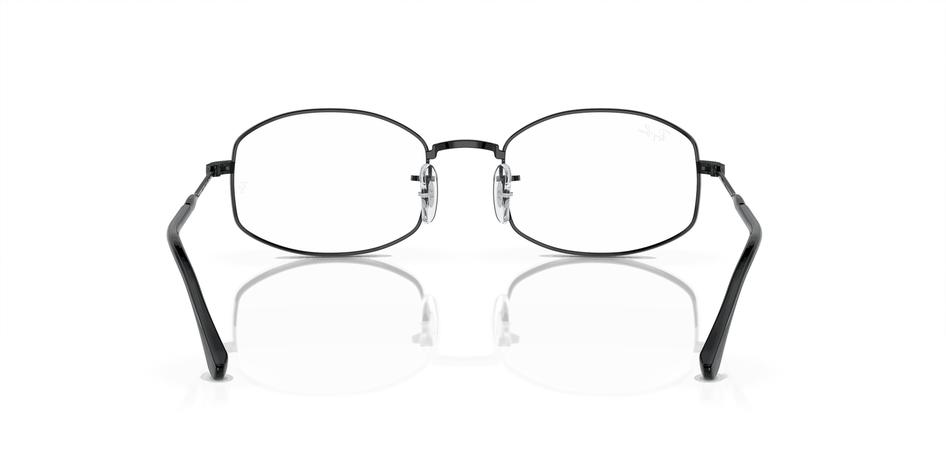 [Demo Lens Lenses, Polished Black Frame]