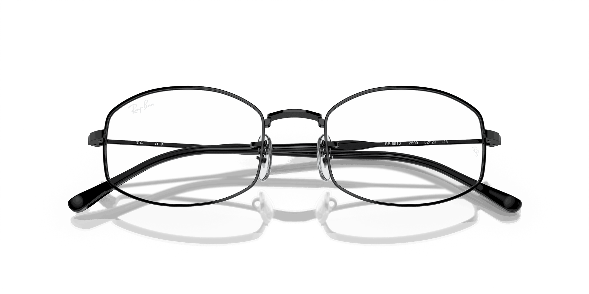 [Demo Lens Lenses, Polished Black Frame]