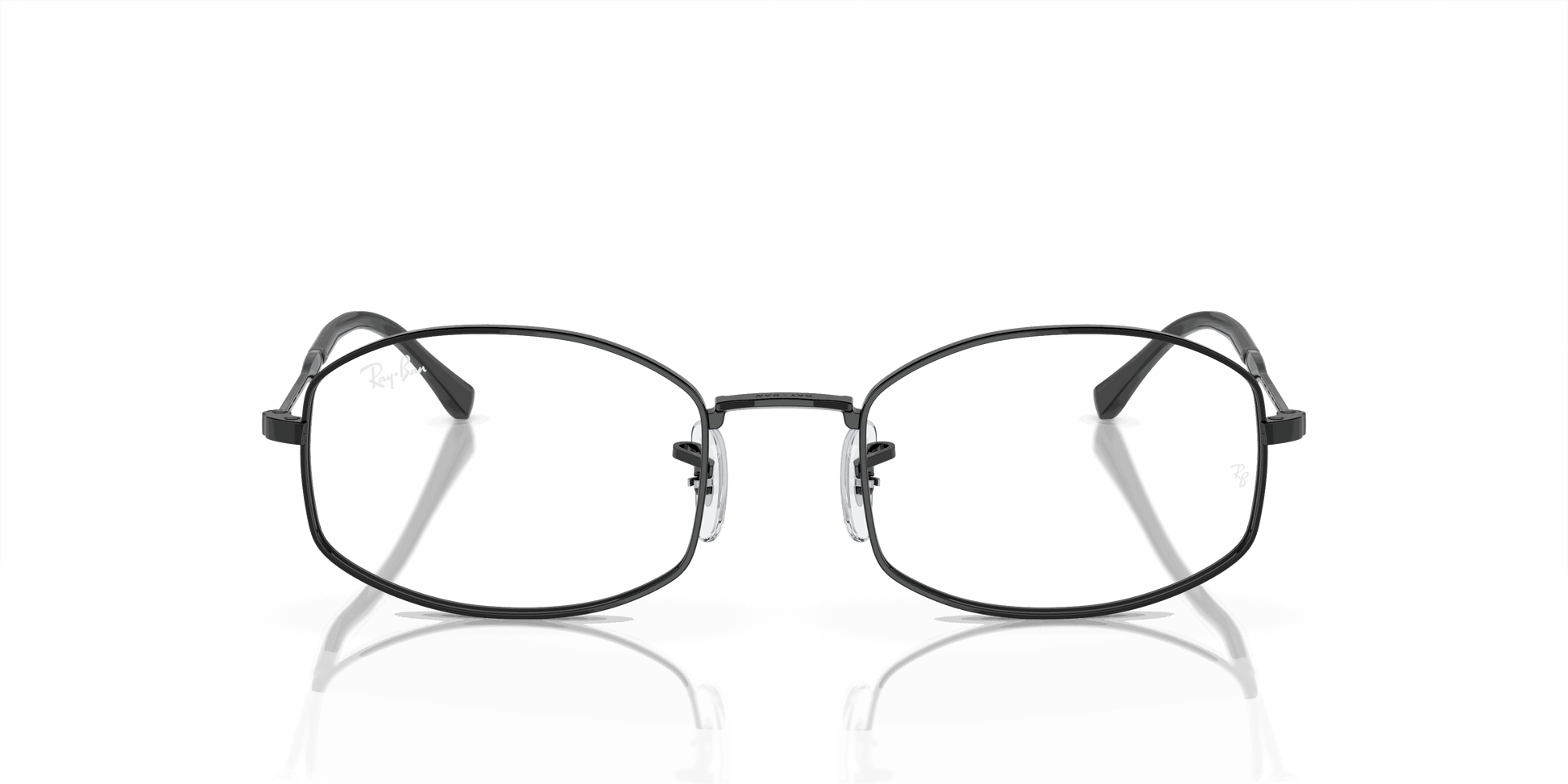 [Demo Lens Lenses, Polished Black Frame]