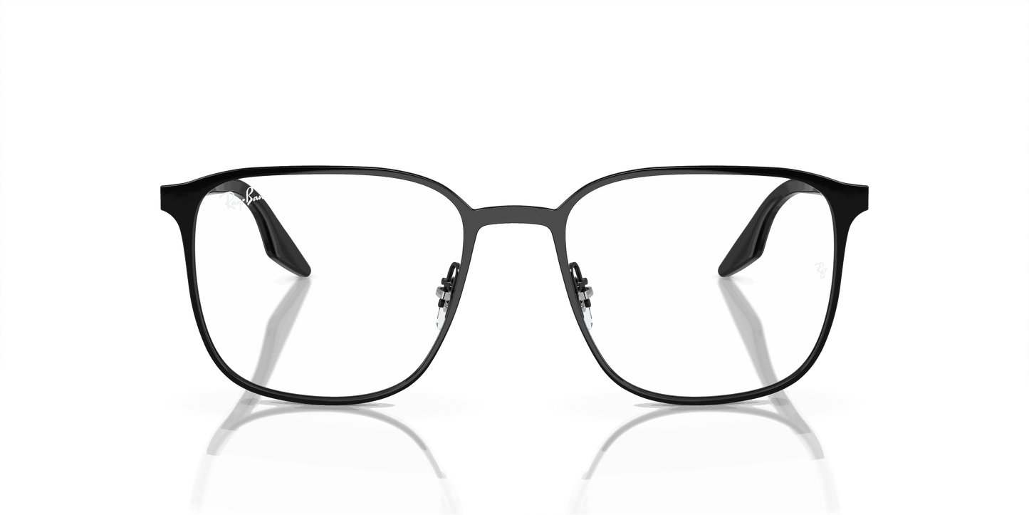 [Clear Lenses, Polished Black Frame]