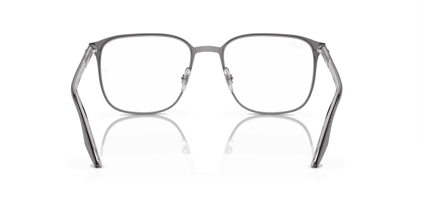 [Clear Lenses, Polished Gunmetal Frame]