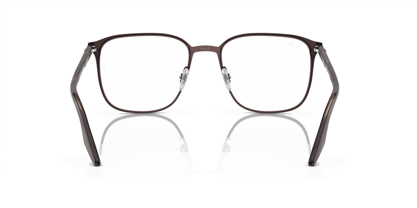 [Demo Lens Lenses, Polished Dark Brown Frame]
