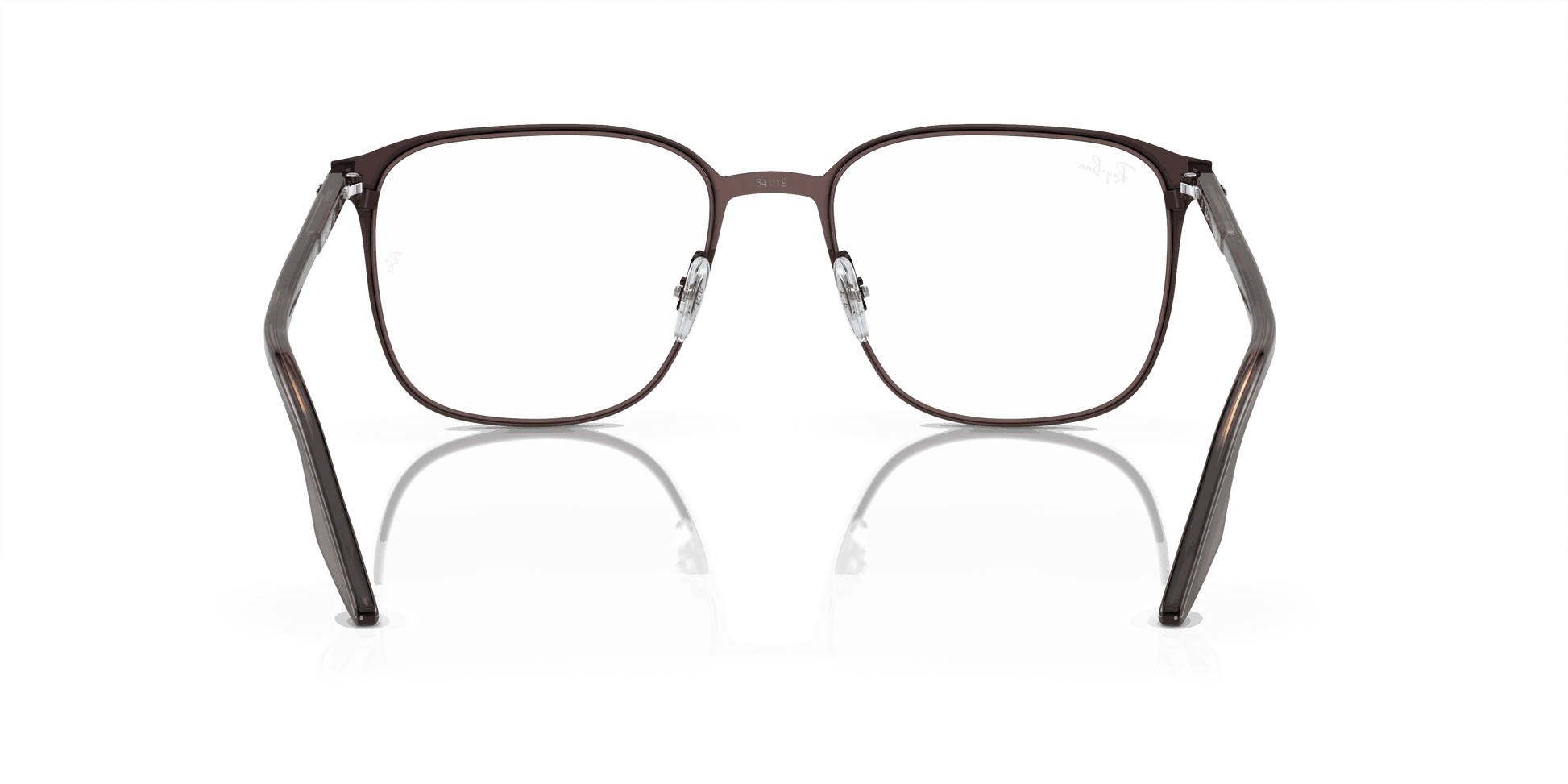 [Demo Lens Lenses, Polished Dark Brown Frame]
