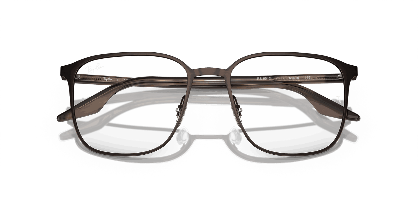 [Demo Lens Lenses, Polished Dark Brown Frame]