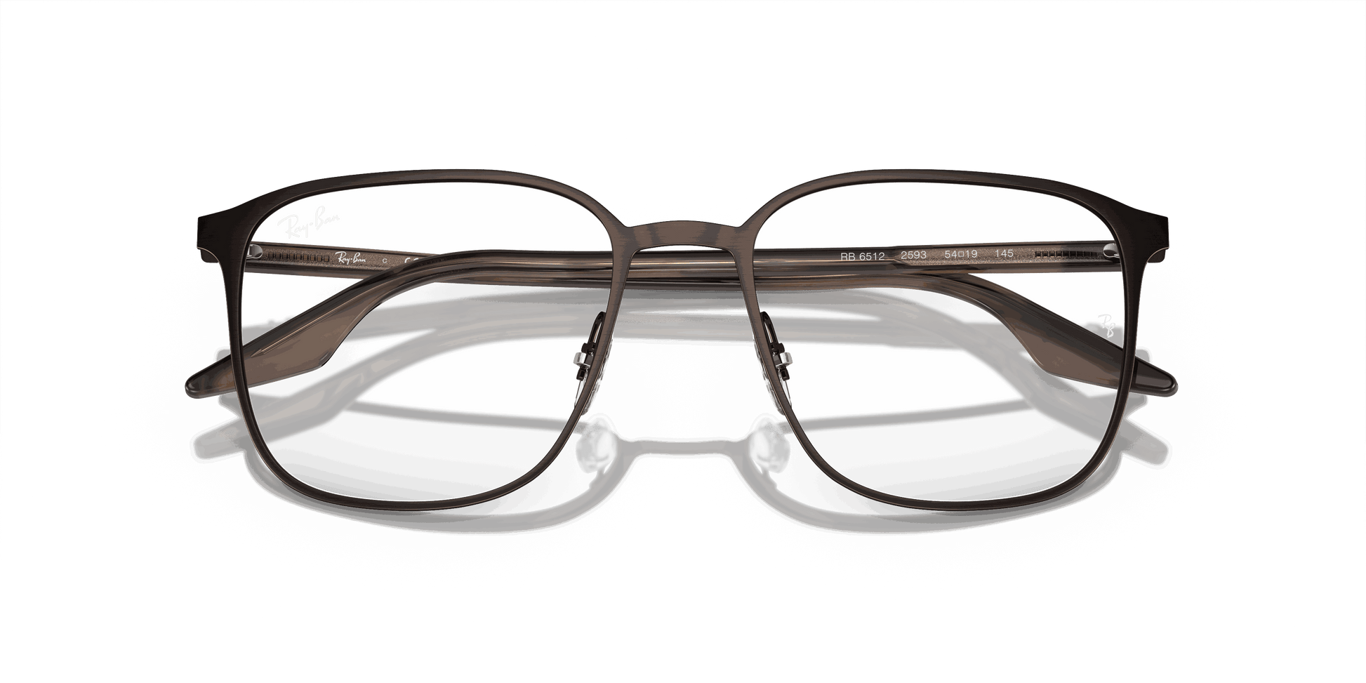 [Demo Lens Lenses, Polished Dark Brown Frame]