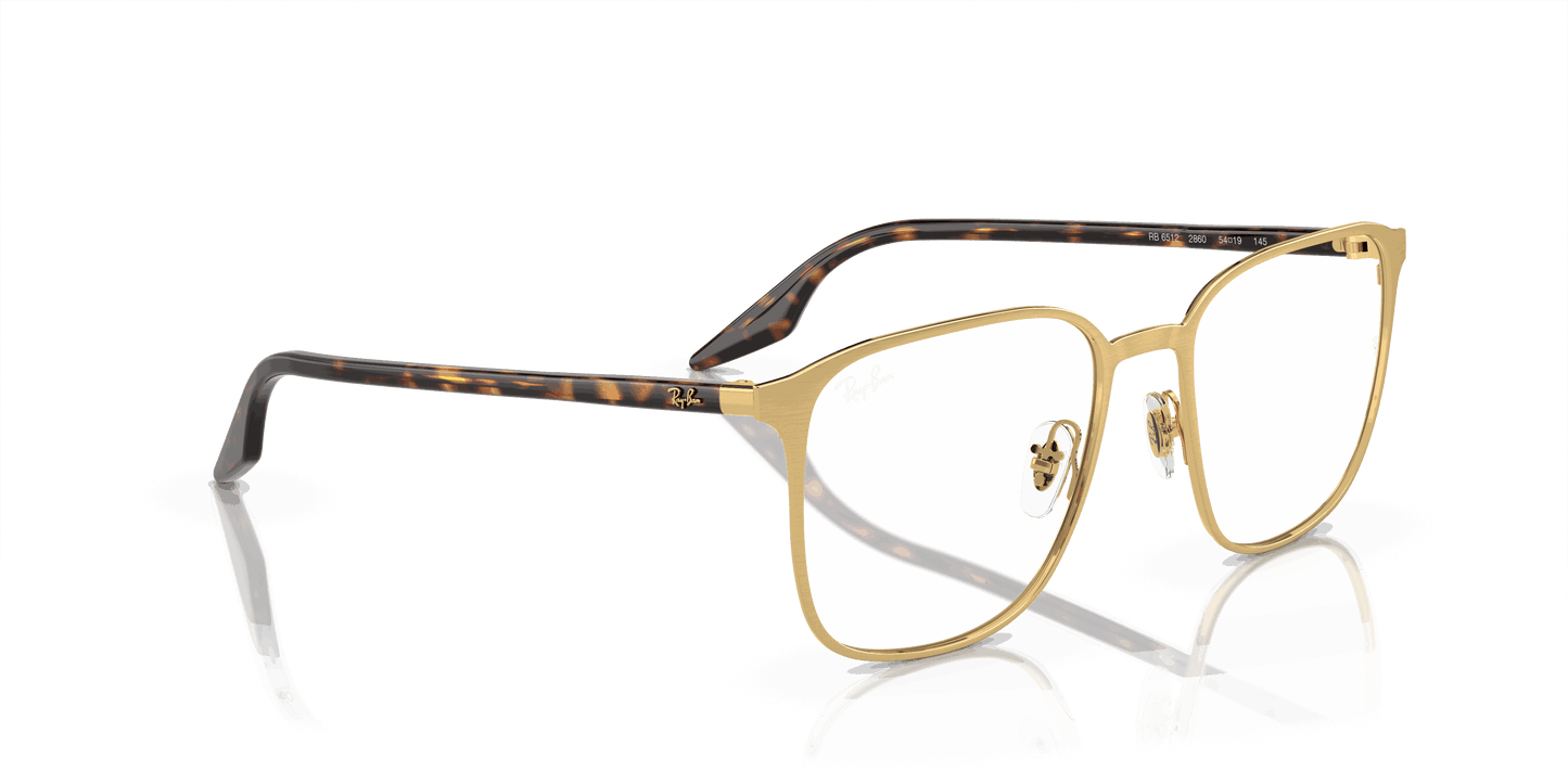 [Demo Lens Lenses, Polished Gold Frame]