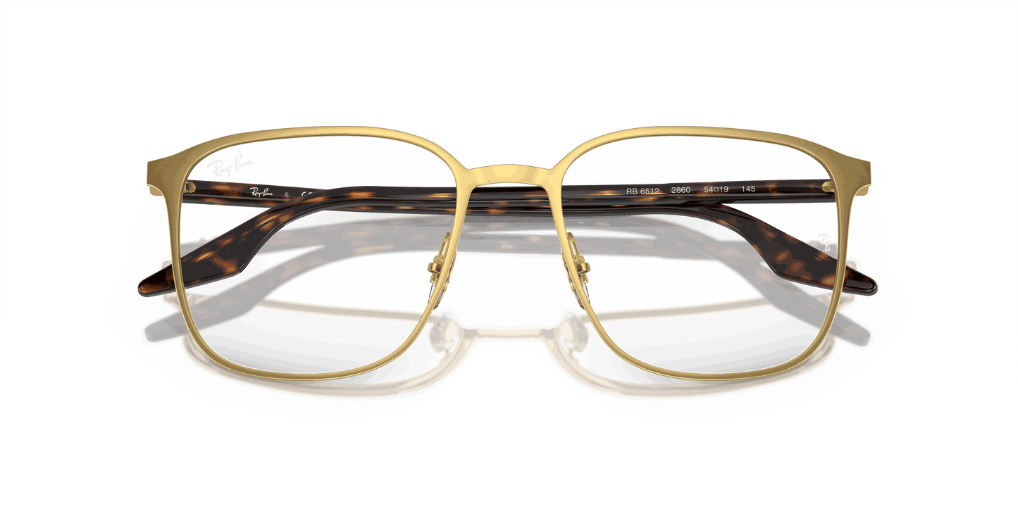 [Demo Lens Lenses, Polished Gold Frame]