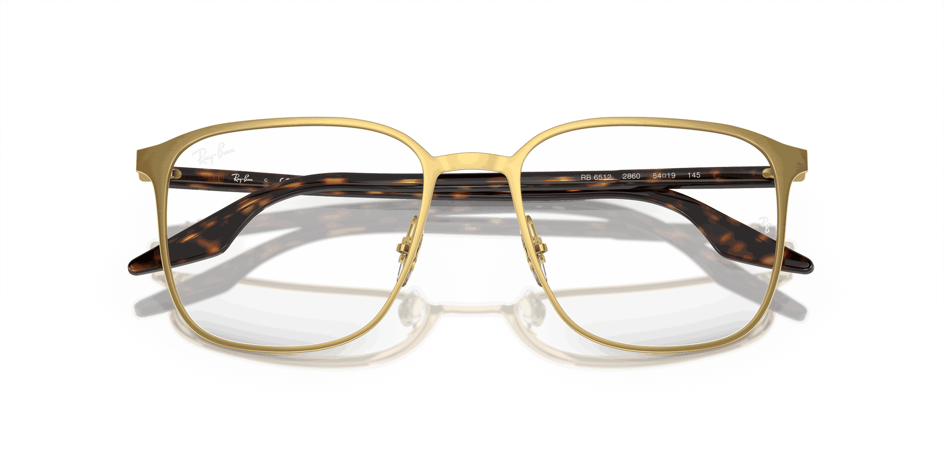 [Demo Lens Lenses, Polished Gold Frame]