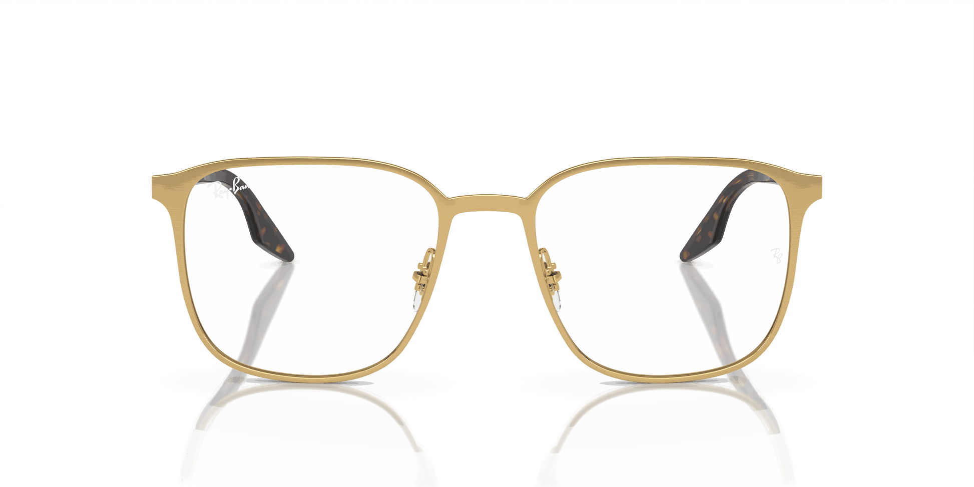 [Demo Lens Lenses, Polished Gold Frame]