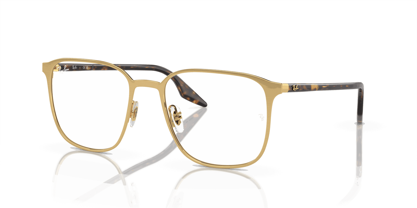 [Demo Lens Lenses, Polished Gold Frame]