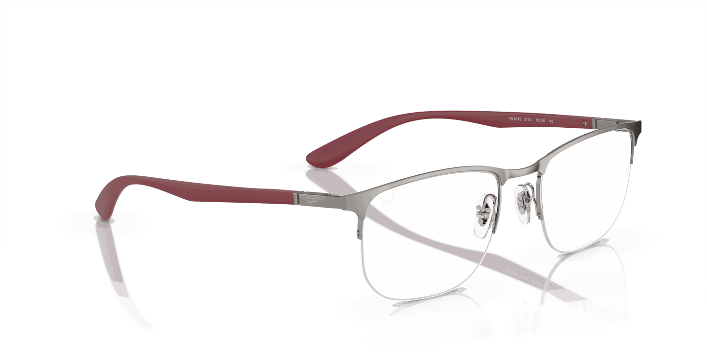[Clear Lenses, Polished Gunmetal Frame]