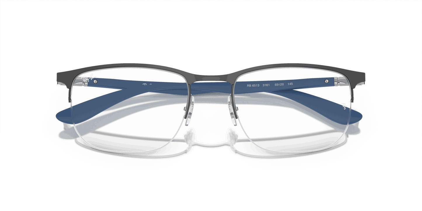 [Clear Lenses, Polished Black Frame]