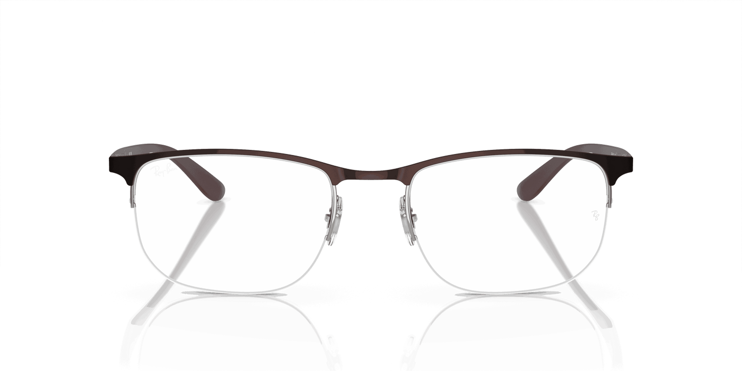 [Clear Lenses, Polished Brown On Gunmetal Frame]