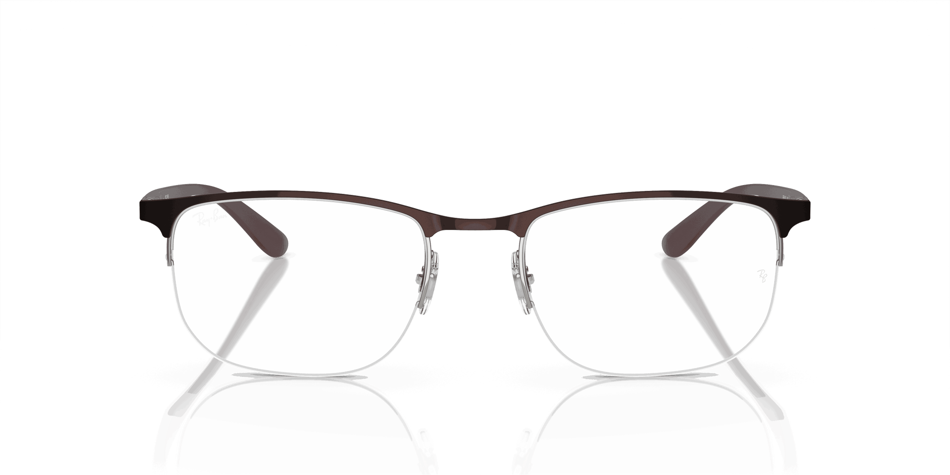 [Clear Lenses, Polished Brown On Gunmetal Frame]