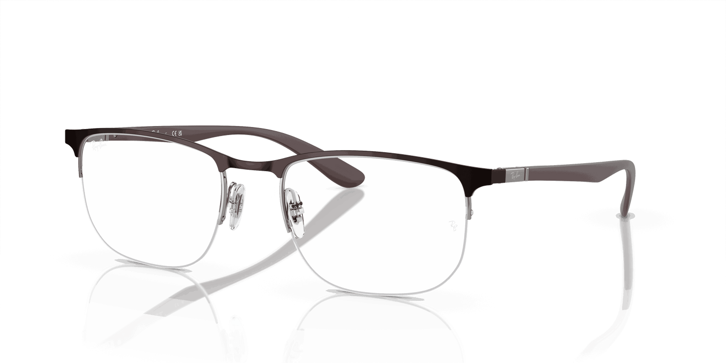 [Clear Lenses, Polished Brown On Gunmetal Frame]