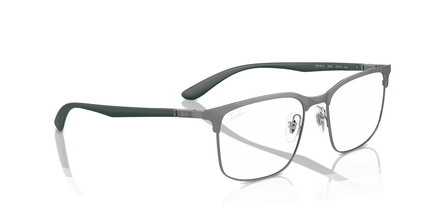 [Clear Lenses, Polished Gunmetal On Gunmetal Frame]