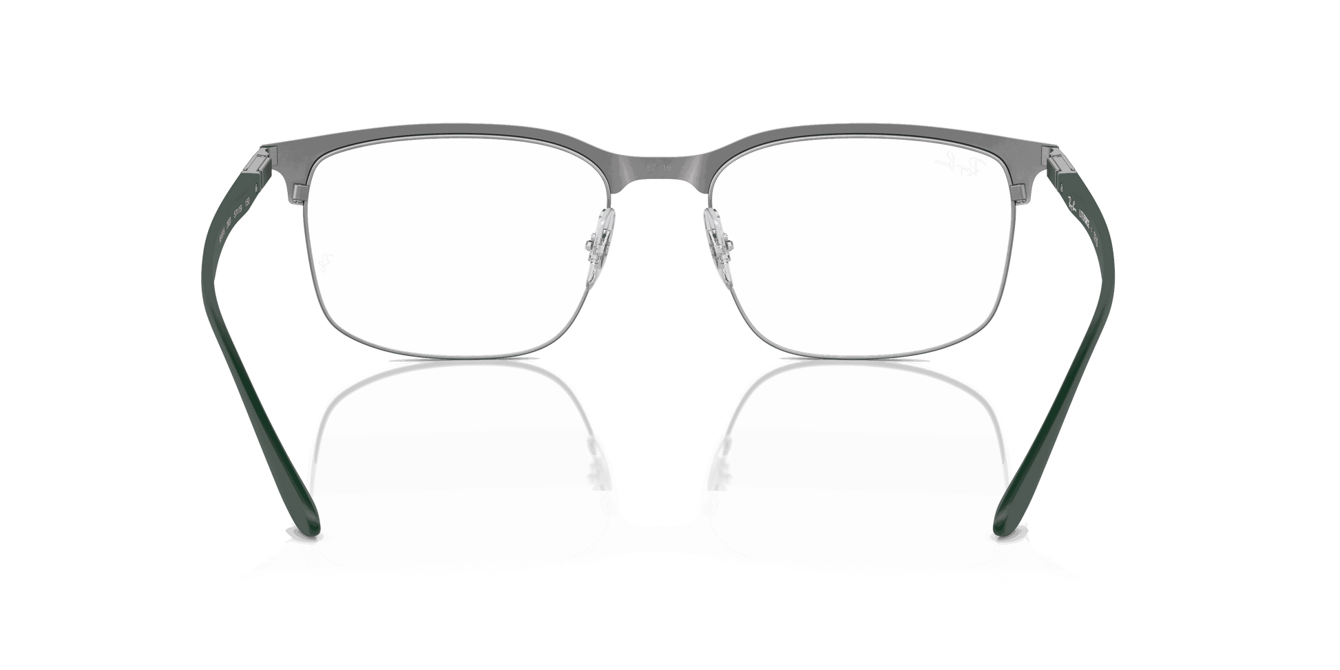 [Clear Lenses, Polished Gunmetal On Gunmetal Frame]