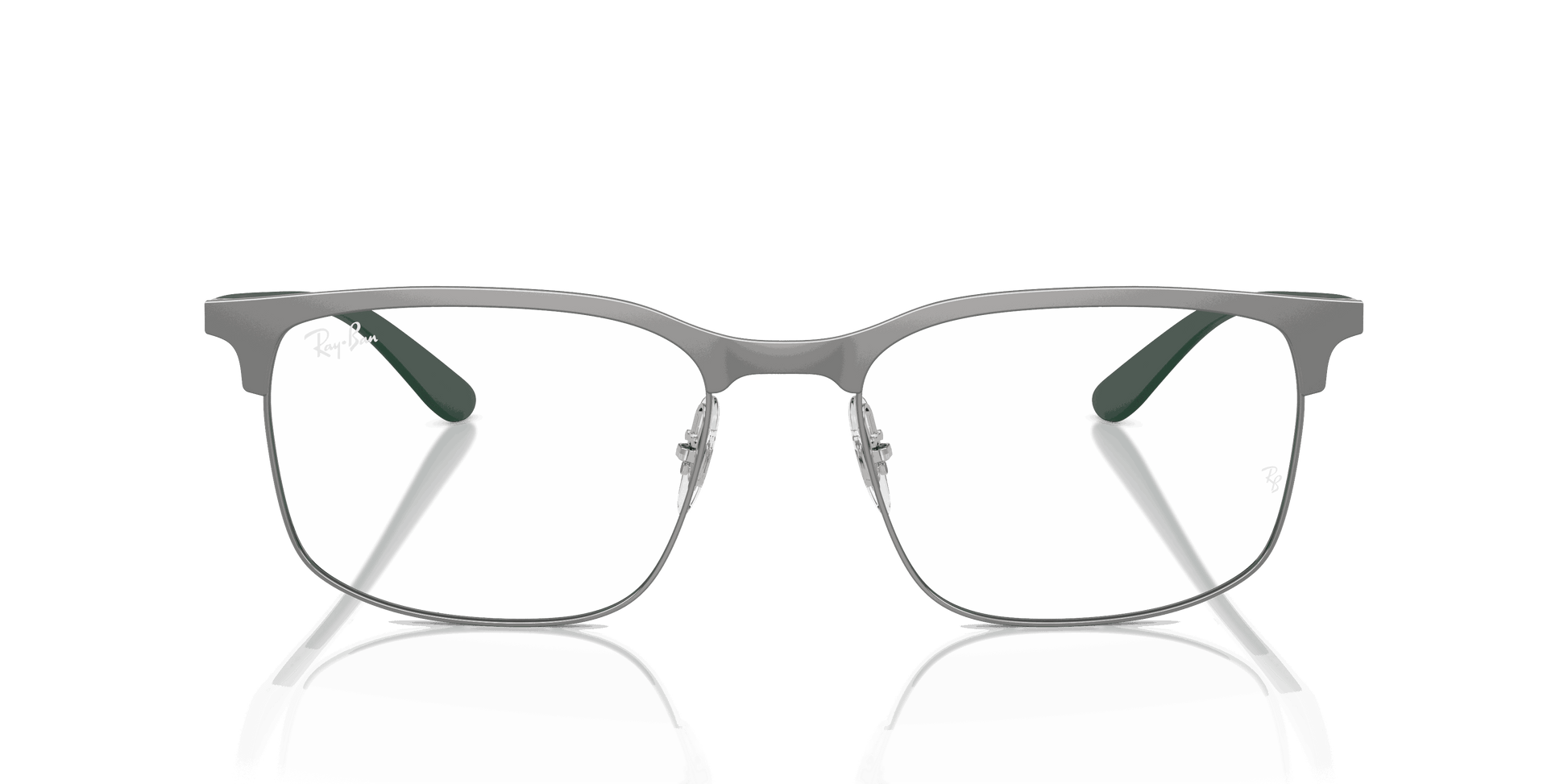 [Clear Lenses, Polished Gunmetal On Gunmetal Frame]