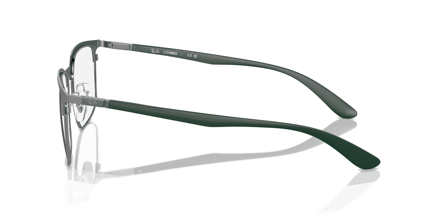 [Clear Lenses, Polished Gunmetal On Gunmetal Frame]