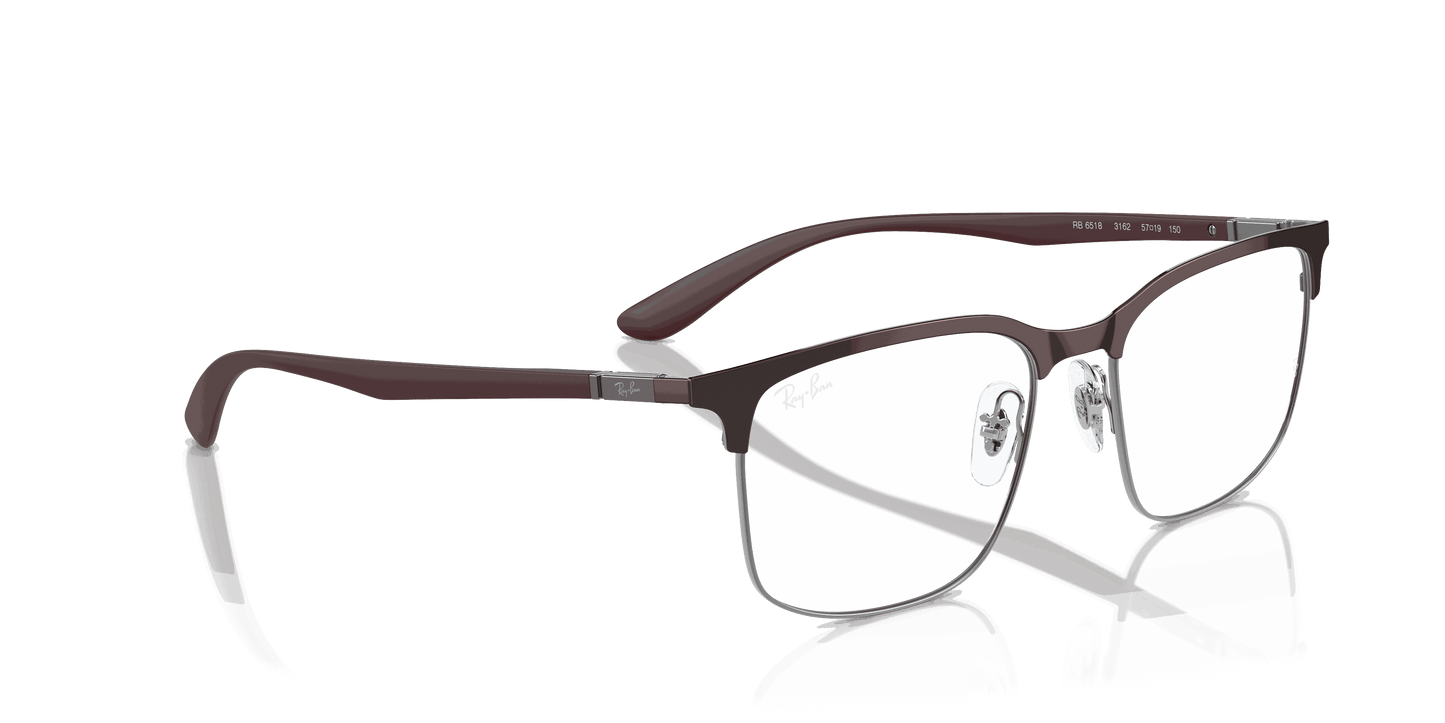 [Clear Lenses, Polished Brown On Gunmetal Frame]