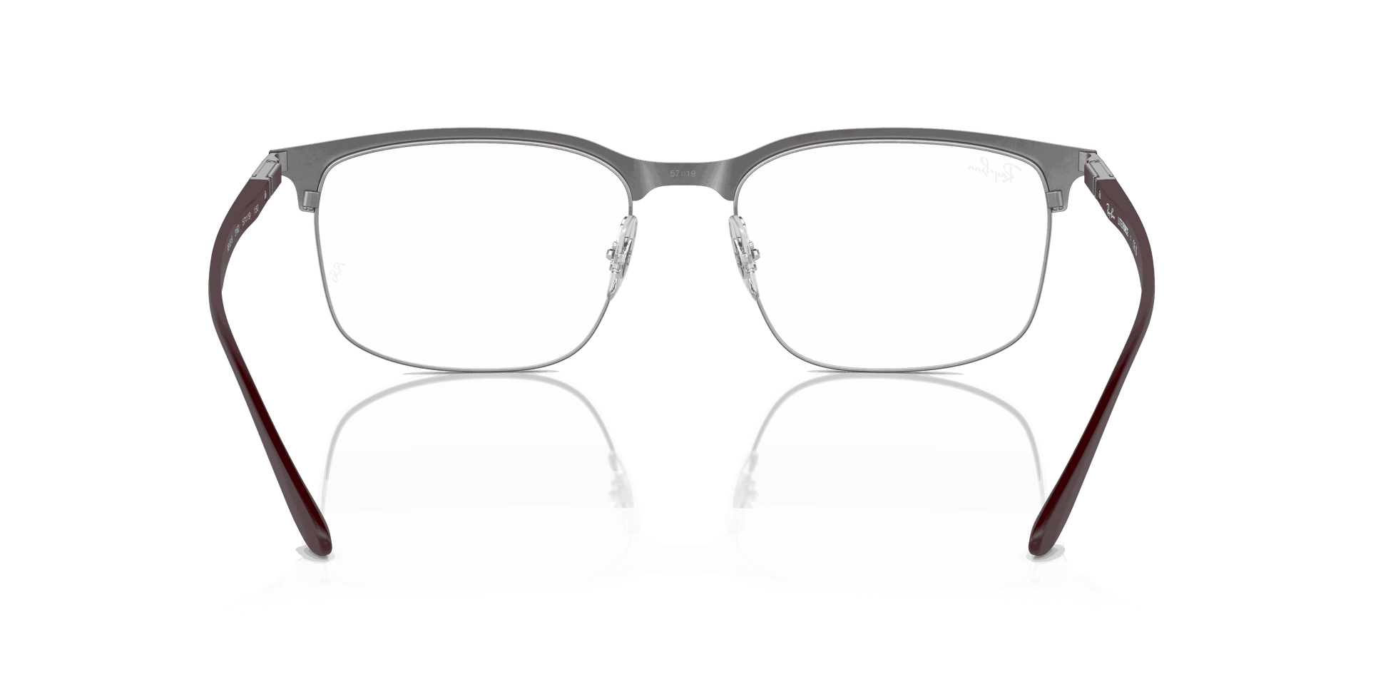 [Clear Lenses, Polished Brown On Gunmetal Frame]
