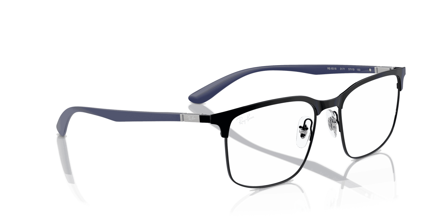 [Clear Lenses, Matte Black On Black Frame]